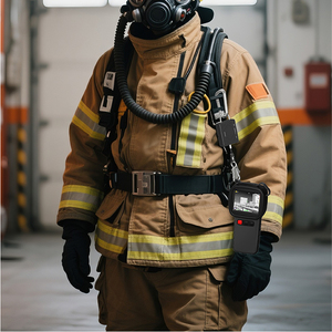 Crochet rétractable haute performance avec mousqueton et longueur extensible pour équipement de sécurité professionnel des pompiers - Product Image 1