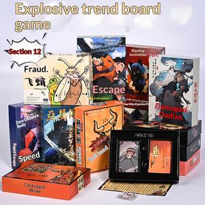 Juego de Mesa Personalizado Avalon Werewolf Escape con Caja a Color - Juego de Cartas Familiar para Fiestas con Cucarachas y Polillas Alemanas - Product Image 5