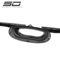 Kit carrosserie de haute qualité en fibre de carbone SD pour Ferrari F8, style OEM, comprenant lèvre avant, jupes latérales, diffuseur arrière et coques de rétroviseurs, direct usine