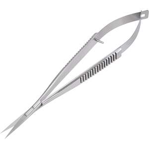 Tijeras Obexa Unlimited Micro de 5.5 Pulgadas, Afiladas, Rectas, de Acero Inoxidable 440C, Plateadas, Mango Largo, para Diestros, para Bordado y Costura - Product Image 1