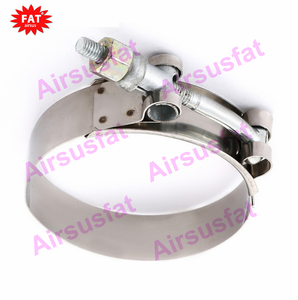 Colliers de serrage à boulon en T de 2.5 pouces en acier inoxydable 304 Colliers d'admission <span class=keywords><strong>turbo</strong></span> 63-71mm Plage réglable pour tuyaux de refroidissement en silicone - Product Image 4