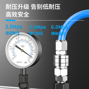 ข้อต่อท่อแบบล็อคตัวเองชนิด C ทำจากสแตนเลส 304 ทนความร้อนสูง ทนแรงดันสูง สำหรับคอมเพรสเซอร์อุตสาหกรรม - Product Image 1