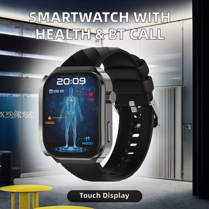 Reloj inteligente Health Fitness Tracker IPS BT Llamadas Android Monitor de temperatura corporal Recordatorio sedentario Reloj <span class=keywords><strong>despertador</strong></span> Multideportivo - Product Image 2