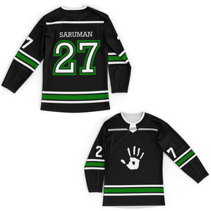 Бесплатная дизайнерская сетчатая сублимационная хоккейная Майка - Product Image 3