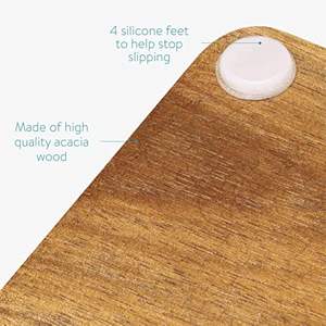 Station de Tamper à Espresso Rectangulaire en Bois avec Tapis de Tamper et Support pour Porte-filtre pour Café à Domicile Bar Outils à Café - Product Image 2