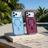 Coques de téléphone portable en gros à prix d'usine, coques de téléphone scintillantes pour iPhone 13 14 15 16 18 Pro Max