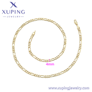 X000900187 XUPING joyería al por mayor a granel 14K oro Color plateado moda joyería fina collares - Product Image 2