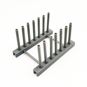 Draining Rack Plastic Dish Rack L Size Quick Dry Square Shape Household Storage Rack - Product Image 2