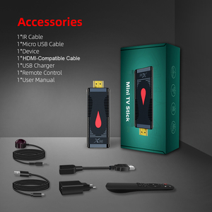 มินิทีวีสติ๊ก 4K 1+8G X96S400 แอนดรอยด์ 10.0 มินิทีวีสติ๊ก Allwinner H313 Quad Core - Product Image 6