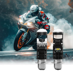 Mini Faro Universal para Motocicleta, Enchufe H4, 12V, 28W, 2800 Lúmenes, 6000K, Luz Alta/Baja, Proyector, para Bicicleta/Autos/Moto - Product Image 1