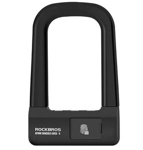 Lucchetto <span class=keywords><strong>a</strong></span> U per Bicicletta ROCKBROS con Impronta Digitale Antifurto ad Alta Sicurezza per Biciclette e Motociclette - Product Image 3