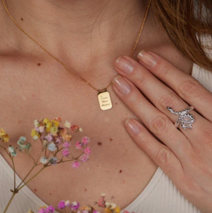 Inspire Jewelry Nuevo diseño creativo Acero inoxidable I Am The Storm Collar Carta Colgante Aniversario Desgaste Joyería para Unisex - Product Image 2