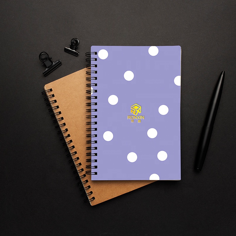 Оптовая продажа, роскошный блокнот в твердой обложке, спиральная обвязка, ежедневный бумажный блокнот, индивидуальный дизайн, для канцелярских принадлежностей, бумажный блокнот