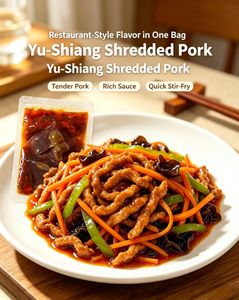 เครื่องปรุงรสหมูฉีกกลิ่นปลาแบบออลอินวัน โรงงานผลิตเอง รับผลิตตามสเปคและบรรจุภัณฑ์สำหรับธุรกิจจัดเลี้ยงและซูเปอร์มาร์เก็ต - Product Image 1