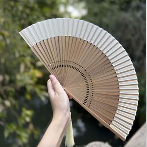 Éventails pliants en soie et bambou chinois faits à la main, originaux, imprimés sur mesure pour festivals, fêtes, souvenirs personnalisés, décoration portative - Product Image 1