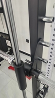 Dinuo Power Cage Tout-en-un : Machine Smith Intégrée et Crossover à Câbles - Appareil d'entraînement Multifonctionnel Commercial en Acier de 3 mm
