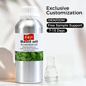 Olio Essenziale di Basilico per Rilassamento Muscolare, Sollievo dai Crampi, Allevia Dolori e Rigidità Post-Allenamento, Anti-infiammatorio <span class=keywords><strong>Naturale</strong></span> - Product Image 1