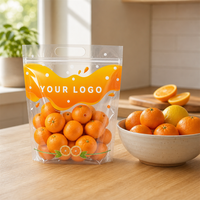 Tas Buah dengan Pegangan - Tas Penyimpanan Segar yang Bernapas dengan Logo Kustom, Ideal untuk Buah Segar dan Produk Pertanian