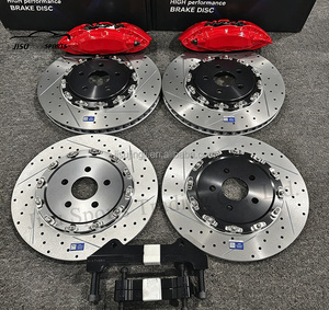 F50 Bremssattel-Kit 4-Kolben Anpassbare Farbe Bremssattel-Set für Mercedes-Benz GLE350 BMW Audi Toyota Lexus - Product Image 2