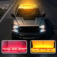 Barra de Luces LED de Advertencia de Emergencia 12V 24V IP65, Luces Estroboscópicas LED para Techo