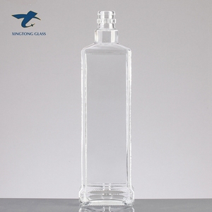 Bouteille de vin de raisin, de <span class=keywords><strong>vodka</strong></span>, de gin, de whisky, de rhum en verre imprimé sur mesure par une usine chinoise, <span class=keywords><strong>1l</strong></span> - Product Image 2