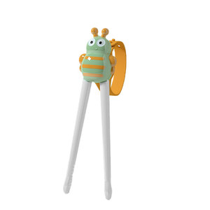 Baguettes d'apprentissage pour bébé en forme d'abeille, avec rebond automatique pour l'apprentissage <span class=keywords><strong>de</strong></span> la position des doigts, sans BPA, pour tout-petits - Product Image 6