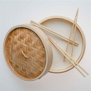 Ensemble de 10 poêles antiadhésives empilables Carta Dim Sum et cuiseur vapeur 8 trous pour la cuisson du nourriture à la vapeur - Product Image 6