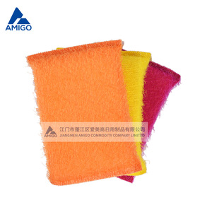 Amigo Kitchen Scrubbing <b>Sponge</b> Pad Rectangle Colorful Dish Cleaning Pad For Pots Pans Bowls - Product Image 3