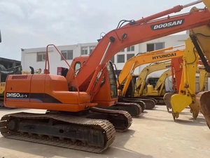 Prix bon marché d'usine a utilisé l'excavatrice originale de chenille de DOOSAN DH150LC-7 15 tonnes avec la haute performance de capacité de travail de ficelle en vente - Product Image 3
