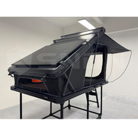 Tente de toit pliable SNDN OEM pour camion 4x4, tente de toit rigide en aluminium avec toile, pour 4 personnes