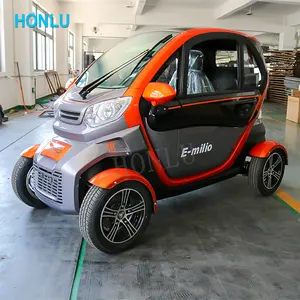 중국 CE 인증서 두 좌석 4 바퀴 전기 자동차 저렴한 가격