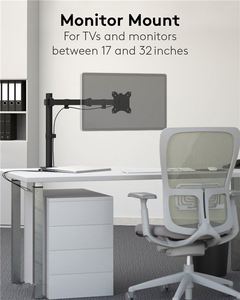 Adjustable Monitor Stand Arm for <b>Ergonomic</b> <b>Desk</b> Setup with 90 Degree Tilt Angle New Product - Product Image 3