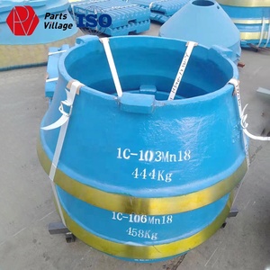 Piezas de Desgaste para Trituradoras de Cono Terex Pegson/MPS/<span class=keywords><strong>Finlay</strong></span>/Powerscreen, Revestimiento de Manto Cóncavo y Revestimiento de Tazón - Product Image 2
