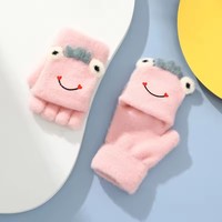 Gants d'hiver tricotés pour enfants, unisexes, doux, en nylon, avec motifs d'animaux mignons, vente en gros sur mesure