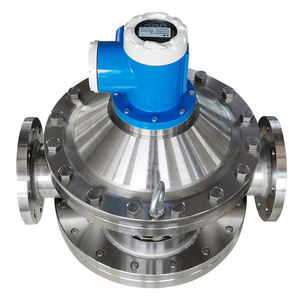 Jingjie高精度OEMオーバルギアフローメーターフランジ接続DN10 DN15 DN20水ディーゼルガソリン液体機械用 - Product Image 1