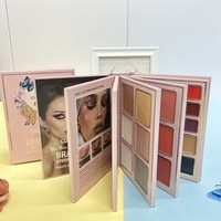 Palette de fards à paupières IGOODCO 78 couleurs, format livre, étanche, professionnelle, portable, vente en gros, best-seller
