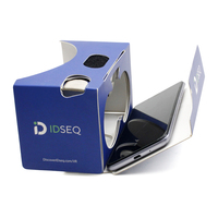 En gros Logo Personnalisé Google Lunettes En Carton VR2.0 Boîte de Réalité Virtuelle 3D Lunettes Vidéo Casque VR2.0 Lunettes pour Smartphones