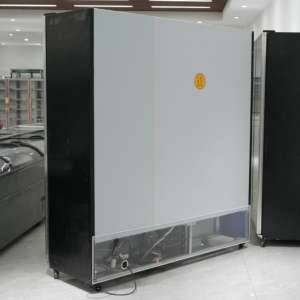 Réfrigérateur vertical à triple porte fabriqué <span class=keywords><strong>en</strong></span> Chine, armoire de présentation de boissons à refroidissement par air, étagères réglables, <span class=keywords><strong>vin</strong></span>, bière - Product Image 4