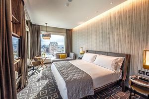 Ensembles de meubles de chambre à coucher d'hôtel économique centre-ville de Perth <span class=keywords><strong>InterContinental</strong></span> Design moderne 5 étoiles en bois massif pour appartement et villa - Product Image 3