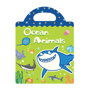 Set di 8 Libri di Adesivi Riutilizzabili per Bambini: Mondo Animale, Dinosauri, Fattoria, Spazio, Oceano, Veicoli, Stagioni, Il Mio Corpo - Giocattolo Educativo per Bambini - Product Image 3