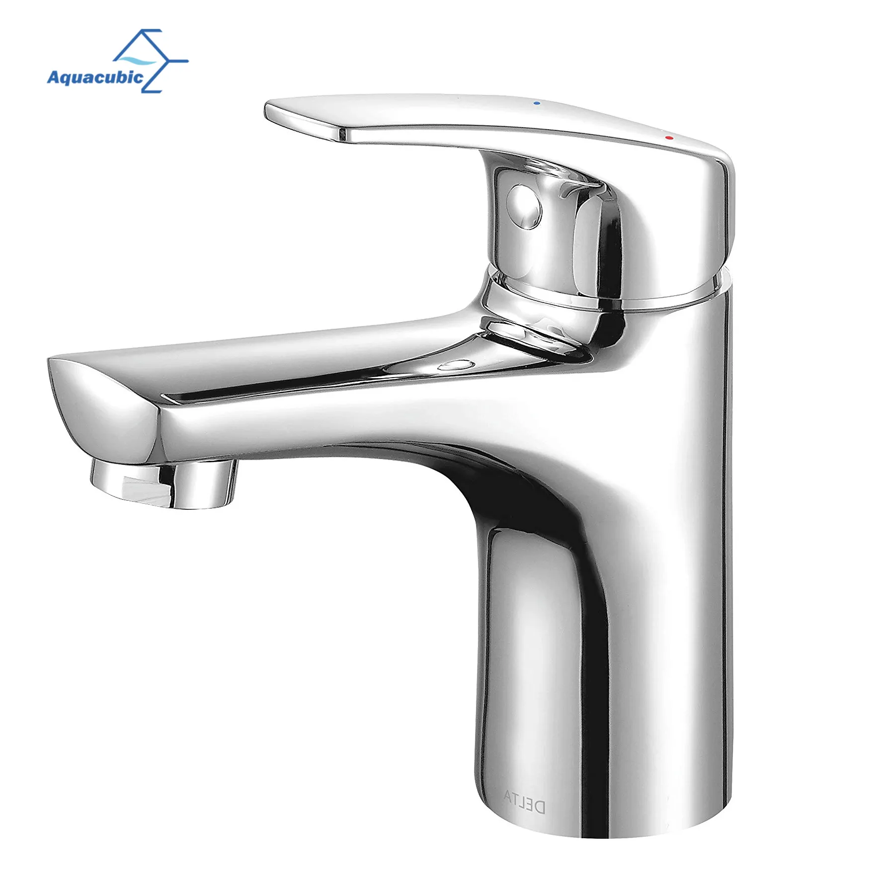 2023 cheap Bathroom single Handle hot and cold Mixer Basin Tap Sink Faucet