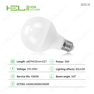 Ne manquez <span class=keywords><strong>pas</strong></span> ! Ampoule LED à angle réglable G E27-10W, modèle à intensité variable, télécommande, avec un CRI élevé de 80 pour un éclairage flexible - Product Image 2