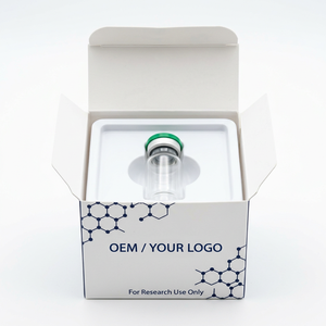Professional Single-Vial Clinical Peptide Folding Packaging Box with Protective Blister Tray for High-Value Research Sampling - Product Image 2