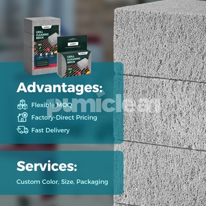 Bloc de nettoyage réutilisable en <span class=keywords><strong>pierre</strong></span> <span class=keywords><strong>ponce</strong></span> abrasive manuelle, résistant à la chaleur, pour <span class=keywords><strong>barbecue</strong></span> - Product Image 5