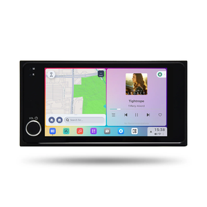 Dasaita 7-Inch <span class=keywords><strong>Vivid</strong></span> Carplay Android Đài Phát Thanh Âm Thanh Đa Phương Tiện Đầu Đơn Vị Cho 4Runner Rav4 Tương Thích Forester Sequoia Mô Hình - Product Image 2