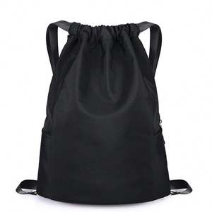 Waterproof 600D Polyester Nylon Cotton Canvas <b>Drawstring</b> Backpack <b>Bag</b> - Product Image 4