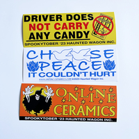 Autocollant de protection de pare-chocs imprimé au design personnalisé Autocollants de pare-chocs en vinyle pour voiture de course imperméables et durables pour l'extérieur