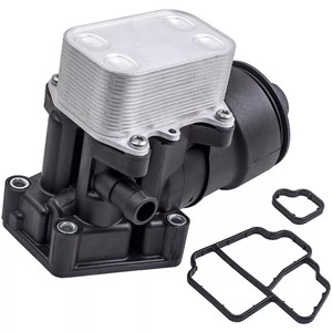 03L115389C/03L115389H/03L115389G/03L115389B Refroidisseur d'huile Filtre à huile Boîtier Assemblage pour <span class=keywords><strong>VW</strong></span> Amarok Passat Audi A3 Q3 2.0 Diesel
