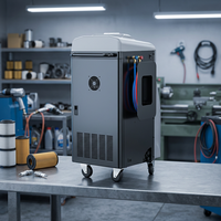 Máquina de Reciclaje y Recarga de Gas Refrigerante 1234yf para Automóviles X-880 / Estación de Servicio de Aire Acondicionado para Automóviles de Combustión y Eléctricos
