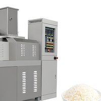 Extrudeuse à double vis entièrement automatique pour la fabrication de pain de mie fermenté, de maïs soufflé et de snacks céréaliers - Production de 350 kg/h